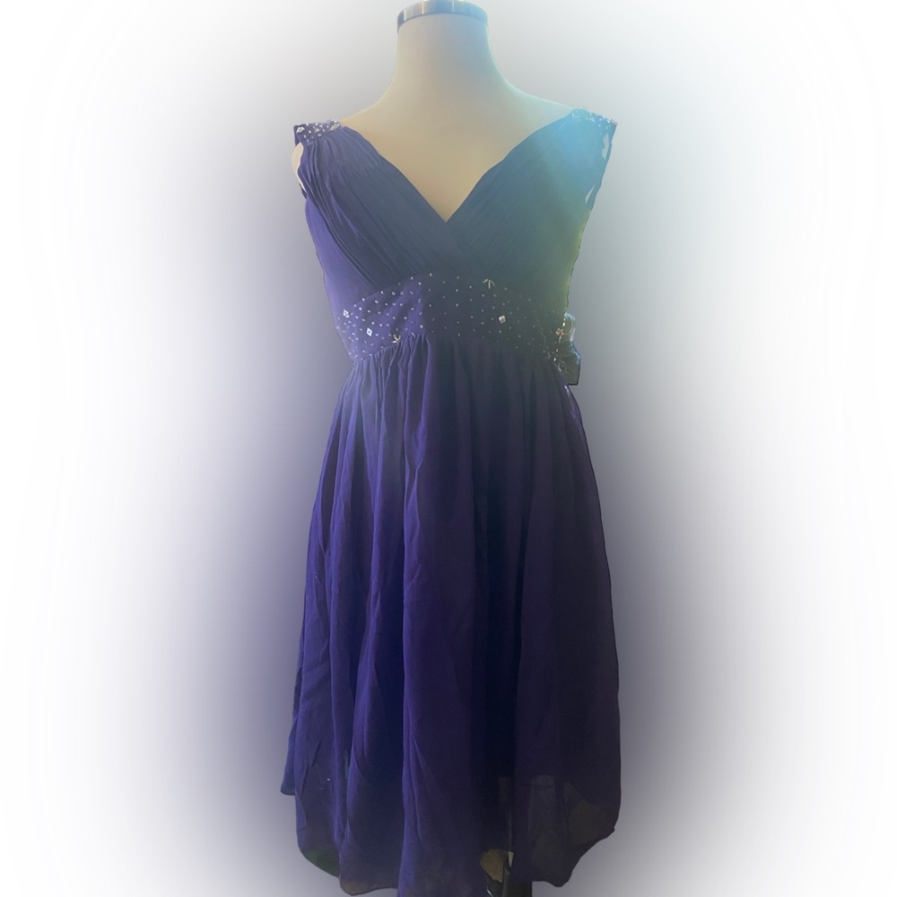 Purple dress